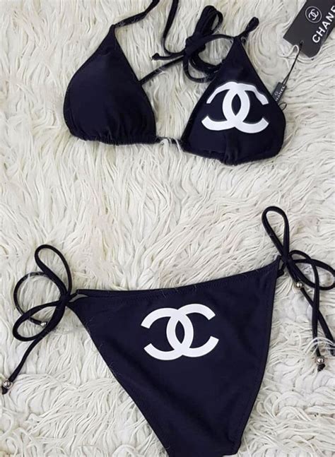 chanel swim top|chanel swimwear for women.